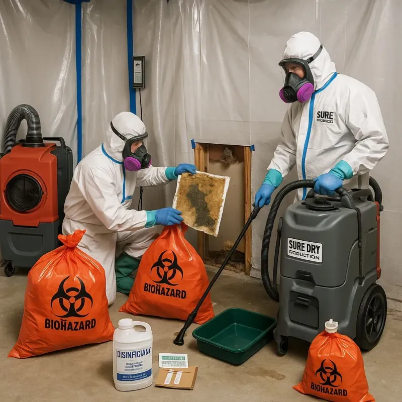 Contaminated Water Handling Protocols process in Bokeelia, FL